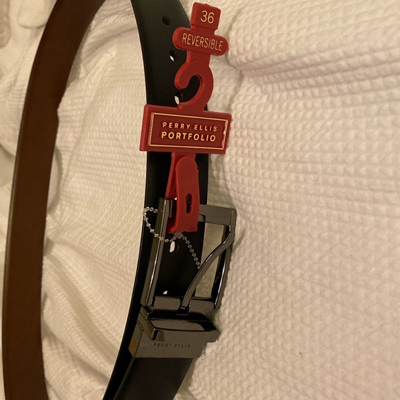 Perry Ellis Portfolio | men’s belt | 36 - Picture 3 of 12